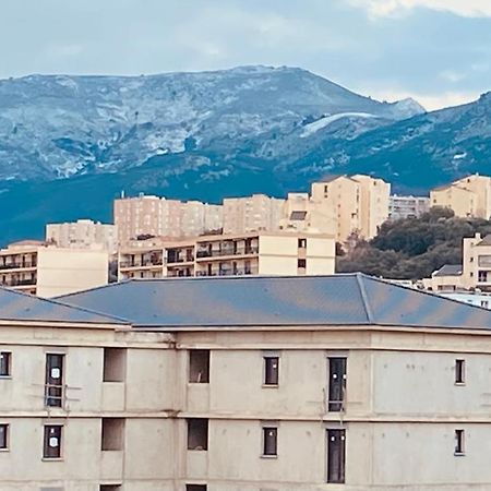 Mountain View & Sea View Location Chambre Individual 1 Sur 3 Chambres Dispo Avec Climes Mais Salle De Bain Et Salon En Commune Bastia  Luaran gambar